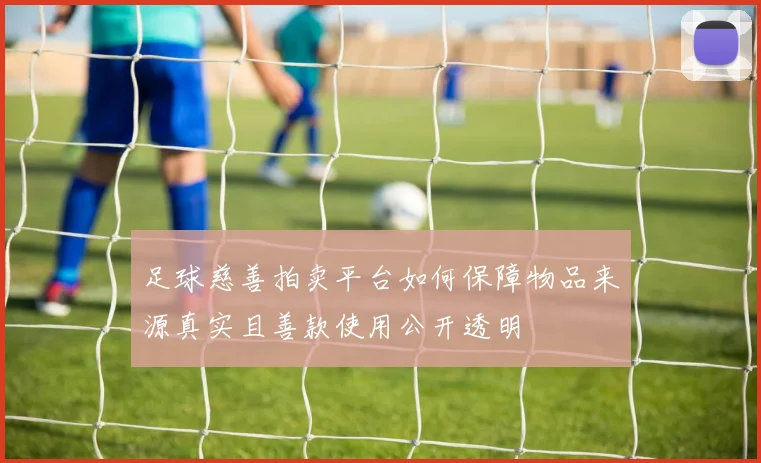 足球慈善拍卖平台如何保障物品来源真实且善款使用公开透明
